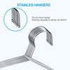 TIMMY Clothes Hangers 50 Pack Heavy Duty Stainless Steel Metal