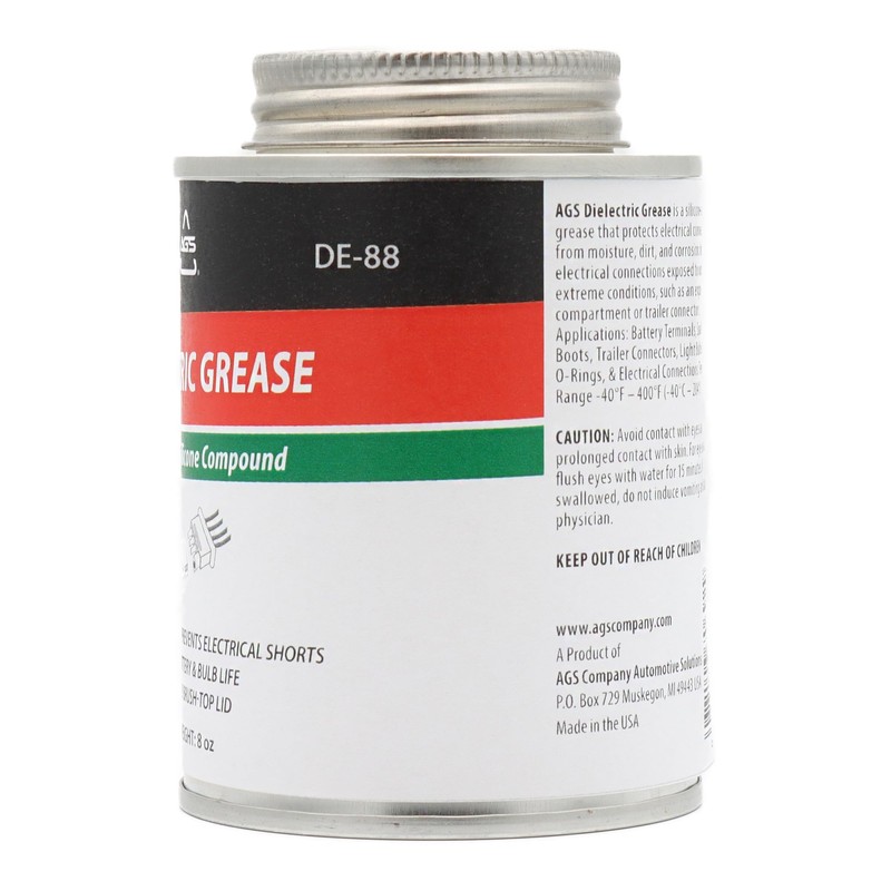 AGS Automotive Solutions Brush Top Can Dielectric Silicone Grease Compound