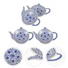 Alipis 4pcs Ceramic Tea Bag Coasters Spoon Rests Teabag Holder