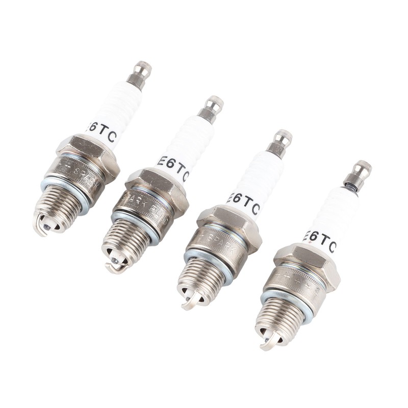 4Pcs 2‑Stroke Spark Plug Fit for PW50 PW80 PW60 LT50