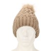 Warm Heating Knitted Hat Electric Soft USB Rechargeable Warming Hat