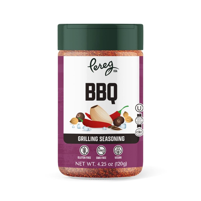 Pereg BBQ Seasoning (4.25 Oz x 6 Pack) with Cumin,