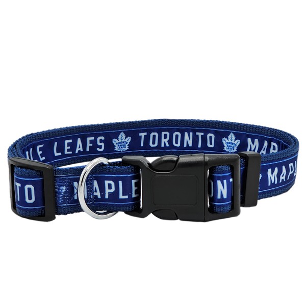 Pets First TOR-3036-SM Toronto Maple Leafs Collar, Small