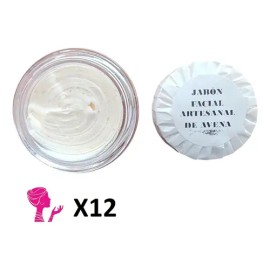 12 Jabones Artesanal Nunn Con 12 Cremas Facial Care Limpiado                                                                                          