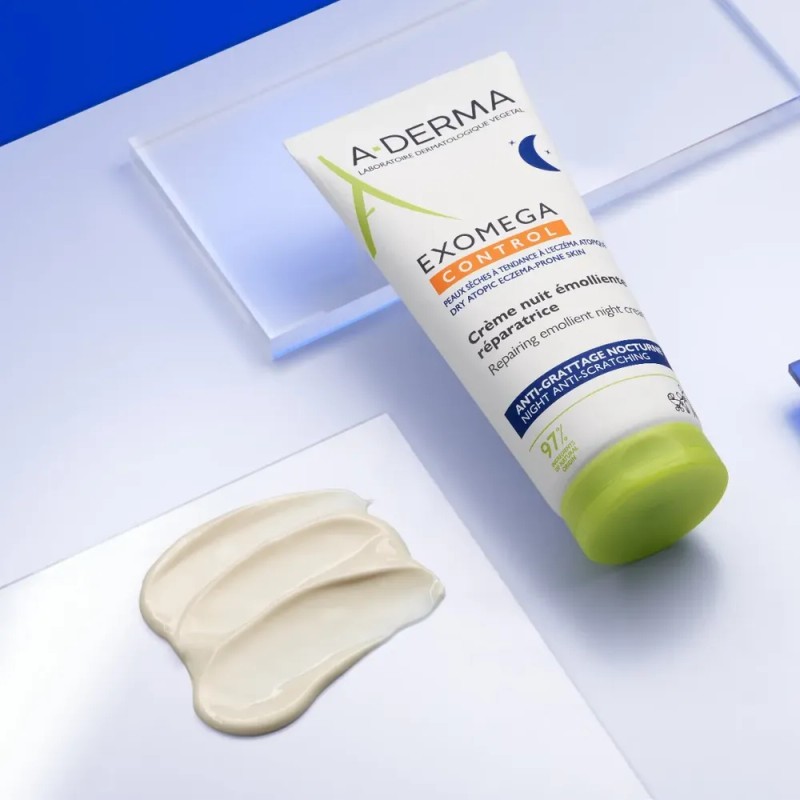 A-Derma Exomega Control Noche Emoliente Anti-Comezón 200 ml