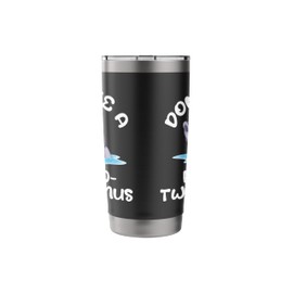 Don't Be A Hippotwatamus - Hippo Lover Animal Hippopotamus Stainless Steel Insulated Tumbler