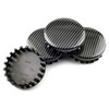 RTrhinoTuning 4 PCS 3.25in Wheel Center Caps Compatible with 19301601,