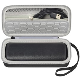 Aganinmore Travel Case Compatible with Sonos Roam 2 / for Sonos Roam/for Sonos Roam SL Portable Waterproof Bluetooth Speaker, Wireless Smart Speakers Carrying Cover Bag with Hand Strap- Case Only