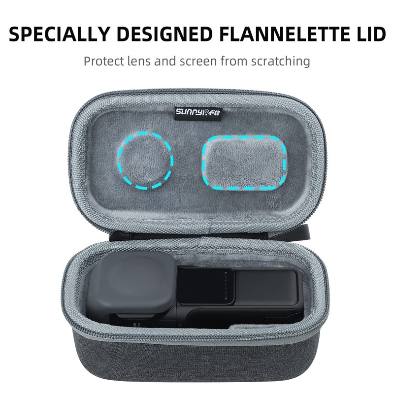 Hensych Mini Camera Case for Insta360 ONE RS (1 Inch