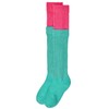 Neon Scrunch Socks Hot Pink 80s 90s Outfit for Women