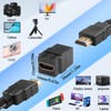 QIANRENON HDMI 2.0 Keystone Jack HD Display Coupler Module 4K