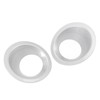 1 Pair Front Bumper Fog Light Bezel Cover Trim LR019637
