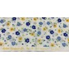 Robert Kaufman Nuts & Bolts Floral And Polka Dot Fabric