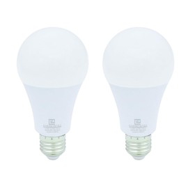 E ENERSYSTEC 12V-60V LED Light Bulb 9W E26 Regular Light Base,3000K Warm Light Color, Low Voltage12V AC DC, Equivalent 60W Lamp, Medium Screw Base, 12V 24V 32V 36V 48V 60V Bulb (Not for 120V), 2 Pack