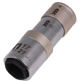 Ichinen Access MUST TOOL Socket IM-4W1721I-6K QC Socket, Double, 0.7/0.83 inches (17/21 mm), Hexagonal 19841, Insertion Angle: 0.5 inches (12.7 mm) (4 minutes), In-Slide