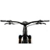 All Mountain Style AMS Rise Bicycle Lock-on Handlebar Grips, White