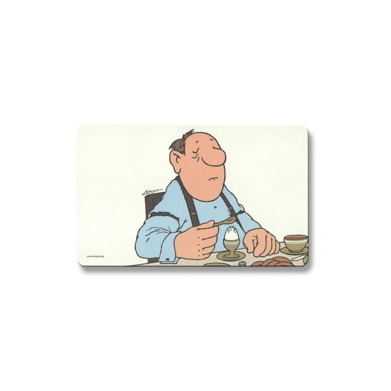 Loriot Frühstücksbrettchen 23 x 14 cm • 68062 ''Mann'' •