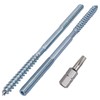 SKIR'CO Pack of 10 Hanger Bolts M8 x 160 mm