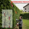 4-in-1 Electric Pole Hedge Trimmer, Cordless Bush Trimmer & Grass