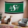 LCFHOME Roughriders Flag banner Football Clubs Tapestry (3x5ft,Double Sided,Durable 150D