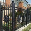 Fence Finials Trident Spear High-Impact Aluminium Alloy Black Finial Fence