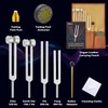 Hugbow Tuning Forks for Healing, Aluminum Alloy Tuning Fork 128Hz,