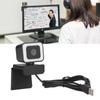USB Webcam 1080p 30fps 360° Rotation HD USB Camera with