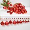 20PCS Christmas Tree Baubles Balls Ornaments Xmas Hanging Decorations Shatterproof
