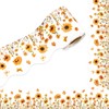 Whaline 32.8ft Sunflower Bulletin Board Border Flower Butterfly Maple Leaf