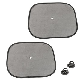 LST 2x Sonnenschutz hinten Fensterscheibe Sonnenabdeckung durchsichtig