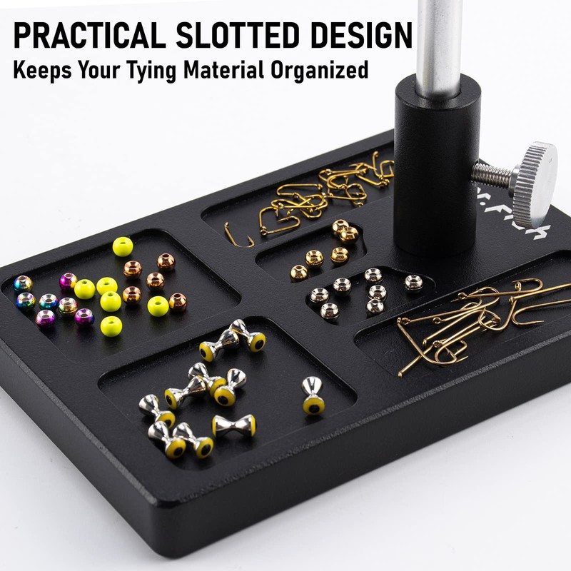 Dr.Fish Fly Tying Pedestal Base for Clamp Fly Tying Vise