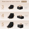 EHEYCIGA Dog Stairs for Bed 18" H, 4-Step Dog Steps