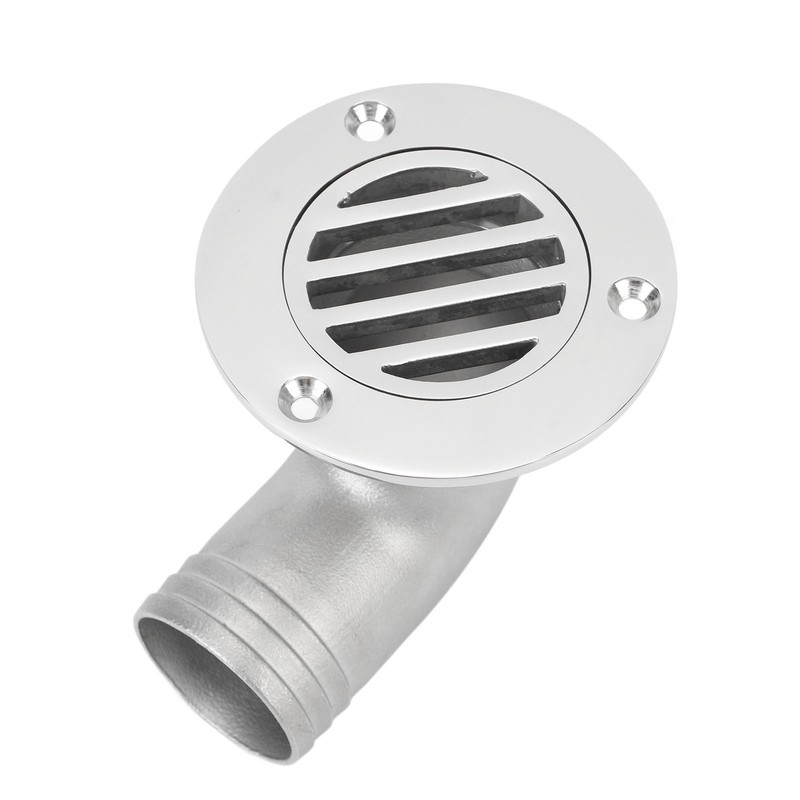 Boat Deck Drain 90 Degree Elbow 316 Stainless Steel Split