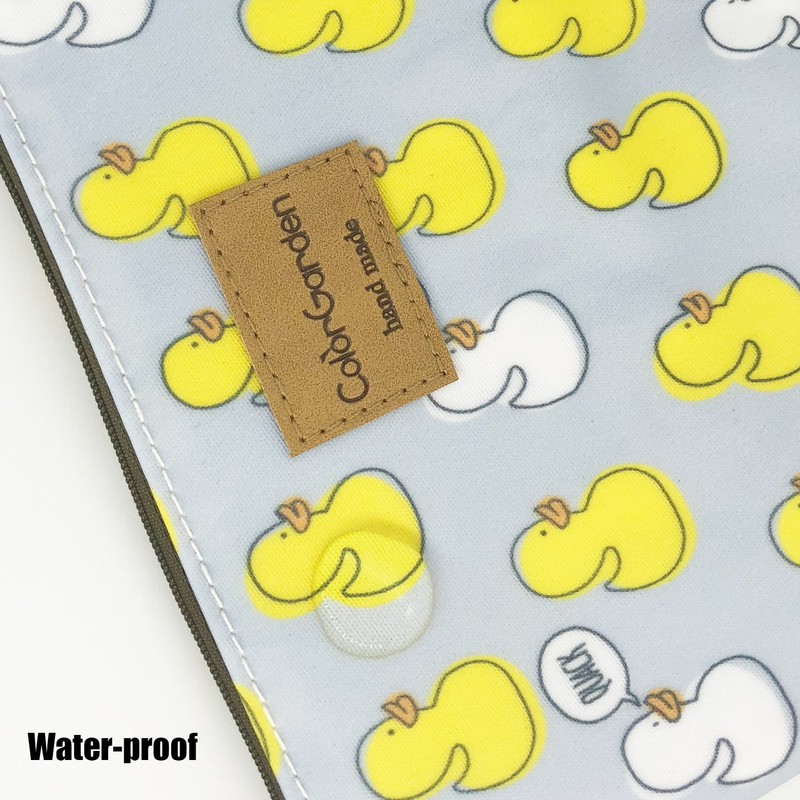 HUNGER Yellow Duck Make-Up Cosmetic Bag Carry Case, 14 Patterns
