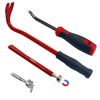 Daily Treasures 3Pcs Heavy Duty Staple Remover Kit,Telescoping Magnetic Tool,Upholstery