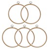 YOKIVE 5 Pcs Embroidery Hoops Frame, 16cm Round Cross Stitch