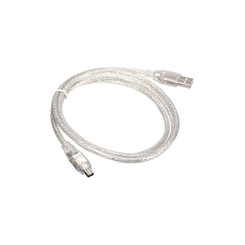 USB 2.0 Male to IEEE 1394 Mini 4Pin Male iLink