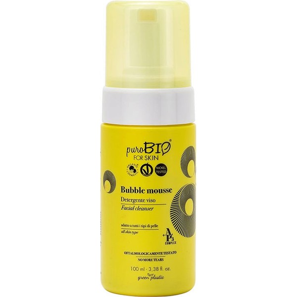 puroBIO Cosmetics forSKIN AP3 Bubble Mousse Facial Cleanser, 100 ml