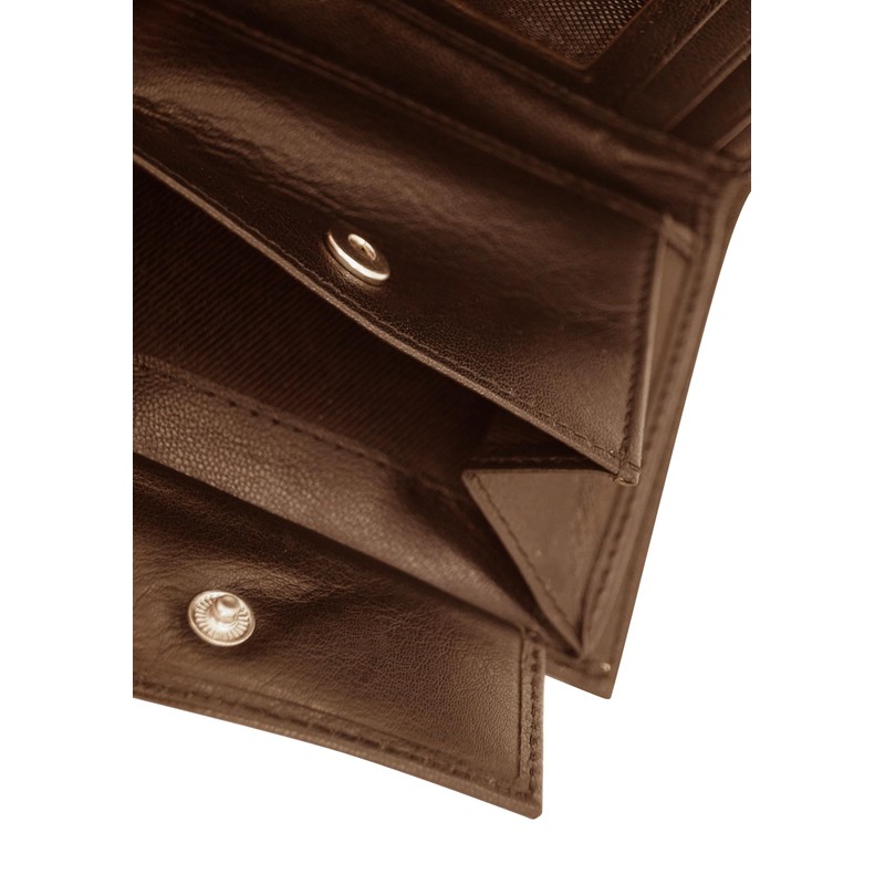 GERMANUS Lars the Classic Leather Wallet, dark brown, Classic