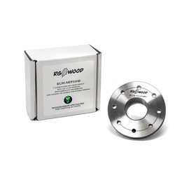 RGWOOD 3″ Heavy Duty Woodlathe Face Plate for 1-1/4" x 8 TPI Spindles