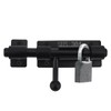 Slide Bolt Gate Latch, 4 Inch 304 Stainless Steel Barrel