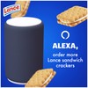 Lance Sandwich Cookies, Nekot Lemon Creme, 10 Individually Wrapped Packs,