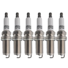 Autowxjq Iridium Spark Plugs 6pcs Replace LFR6AIX-11 6619 Compatible with Toyota Camry Avalon Sienna RAV4 Venza 4Runner Tundra Highlander Lexus ES350 RX350 IS350 IS250 Altima Pathfinder Maxima 350Z