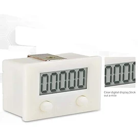 LCD Digital 0-99999 Counter 5 Digit Plus UP Gauge + Proximity Switch Sensor with Magnetic, Digital Counter for Knitting Machine, Electronic Tally Counter, Punch Digital Totalizer