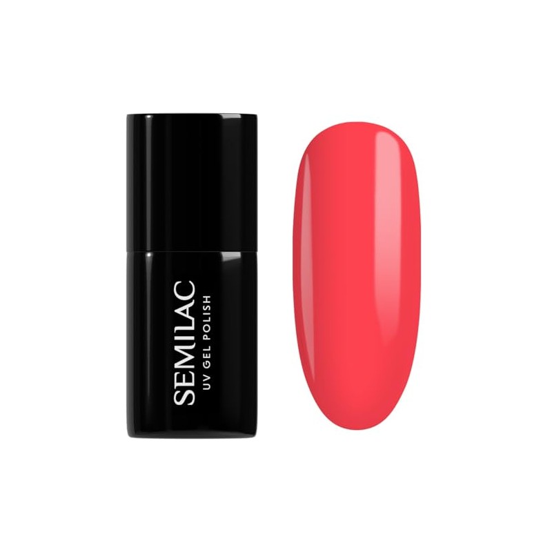 Semilac UV Nagellack Hybrid 445 Tropical Flamingo 7 ml