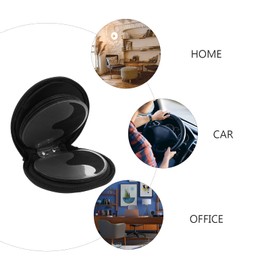 MILISTEN Car CD Case 20 Capacity CD Discs Bag Cloth Black Zipper Disc Storage Wallet Holder Portable Disc Vcd Binder Movie CD Organizer for Home Offices