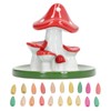 Mushroom Backflow Incense Burners Cute Waterfall Incense Holder with 20