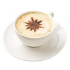 KitchenCraft Le’Xpress Kaffeeschablone für Latte Art, Kunststoff, Weiß, 8er-Set