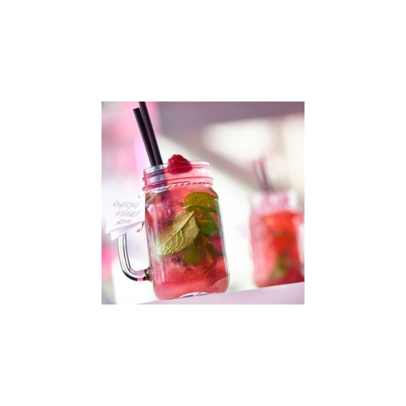 Libbey 97084 Glass 16.5 Ounce Drinking Jar - 12 /