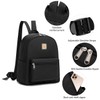 Cusangel Black Small Backpack purse for Women, Mini Backpack Purse